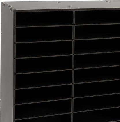 Literature Organizers 24/36Slots Mail Sorter Compartment Files Rack File - Image 5