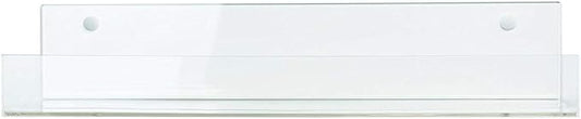 HUJI Clear Invisible Contemporary Floating Acrylic Shelf Display Bookshelf by HUJI