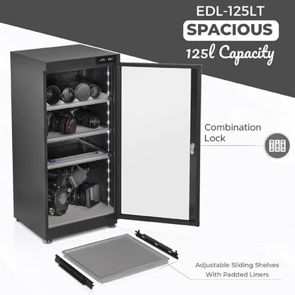 125LT Electronic Dry Cabinet for Camera, Lens & Electronics – Silent - Image 7