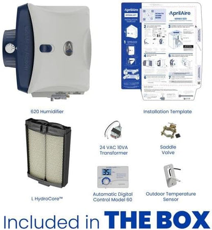 AprilAire 620A Whole-House, Large Bypass Evaporative Humidifier - Image 7