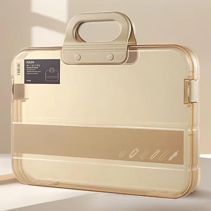 Clear Waterproof Document Storage Box - Image 4