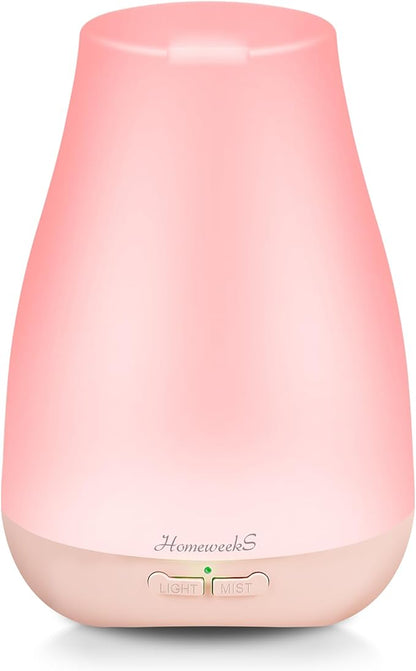 Homeweeks Diffusers, 100ml Colorful Essential Oil Diffuser by Homeweeks