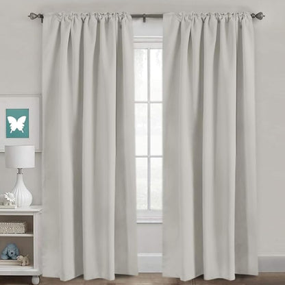 H.VERSAILTEX Blackout Curtains Thermal Insulated Window Treatment Panels Room - Image 2