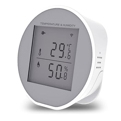 Wengart WiFi Temperature Humidity Sensor WSD400H, 2.4GHz Tuya App, Indoor LCD by Wengart