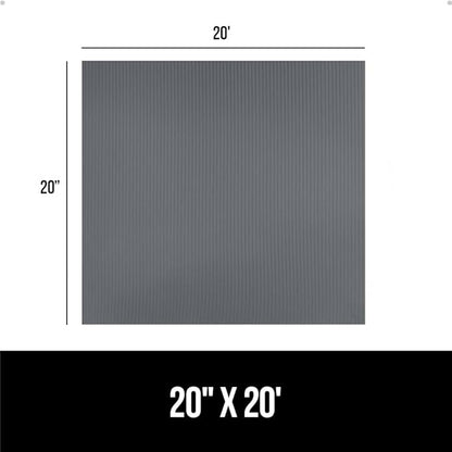 GORILLA GRIP DuraGuard Shelf Liner, 20x20 Non-Adhesive Cabinet Liners - Image 8