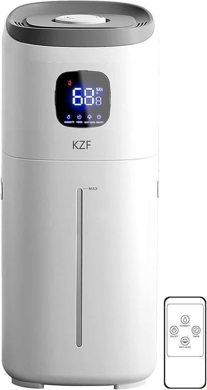 KZF 15L Humidifiers for Bedroom Large Room by BreathePureLiveNaturally