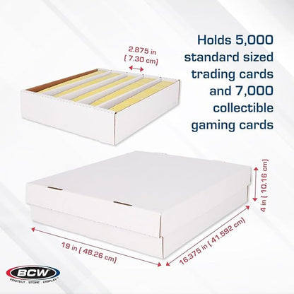 BCW Super Monster 5 Row Trading Card Storage Box - Image 3