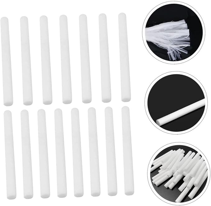 PRETYZOOM 15Pcs Aroma Diffuser Sticks Absorbent Cotton Essential Oil Volatile - Image 2
