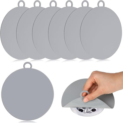 Yinkin 6 Pcs Drain Covers to Keep Bugs Out Silicone Shower Floor Tub Stoppers by Yinkin