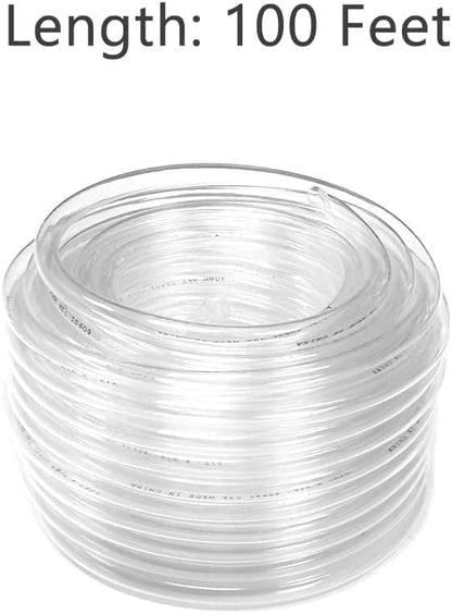 Eastrans Clear Vinyl Tubing Flexible PVC Tubing, Hybrid PVC Hose, Lightweight - Image 5