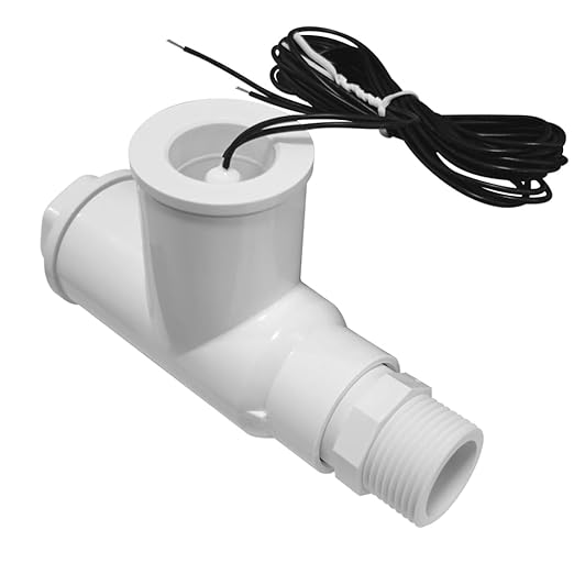 White Color SS1 Float Switch for HVAC Condensate Overflow Safety Sensor by GAGALOR