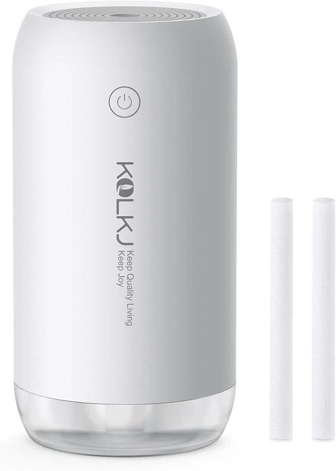 Portable Mini Humidifier, KQLKJ 350ml Small Cool Mist Humidifiers, USB Personal by KQLKJ