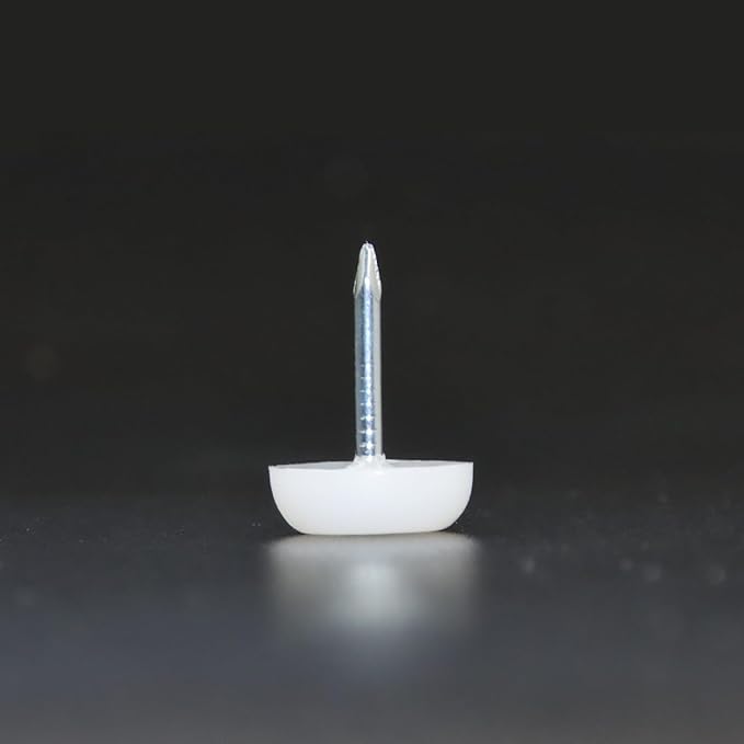 100 Pcs Furniture Feet Nail Plastic Glide Nails Round Chair Table Leg Protector - Image 4