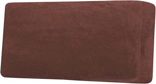 H.VERSAILTEX Velvet Stretch Individual Couch Cushion Cover Plush Cushion by HVERSAILTEX