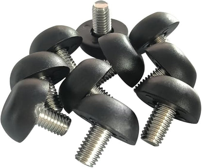 Hooshing 10PCS 8mm x 1.25 M8 Adjustable Furniture Levelers Replacement - Image 6