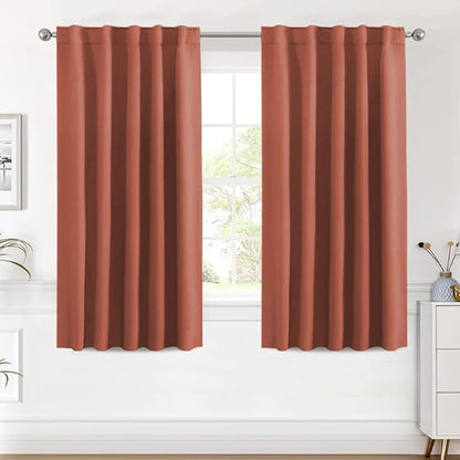 H.VERSAILTEX Blackout Curtains Thermal Insulated Window Treatment Panels Room by HVERSAILTEX
