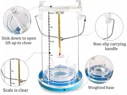 Water Sampler Sampling Dipper System Thicken Plastic Ladle Pendulum Beaker - Image 2