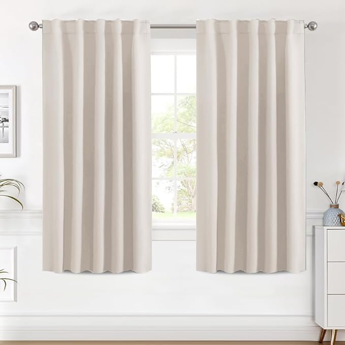 H.VERSAILTEX Blackout Curtains Thermal Insulated Window Treatment Panels Room by HVERSAILTEX
