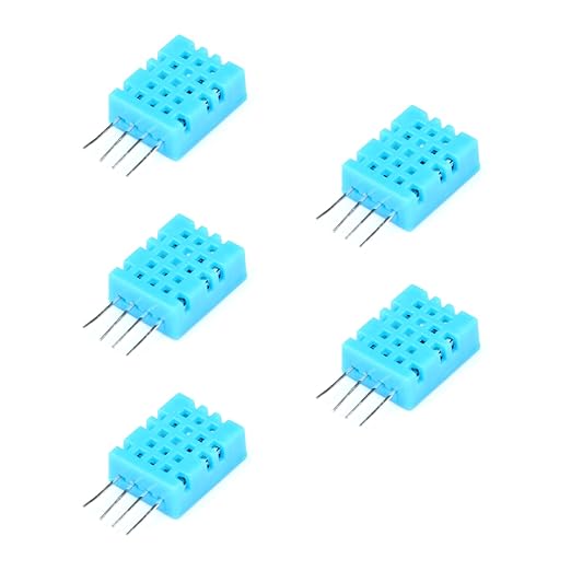 000 JESSINIE 5Pcs DHT11 Digital Temperature and Humidity Sensor Module DHT11 by JESSINIE
