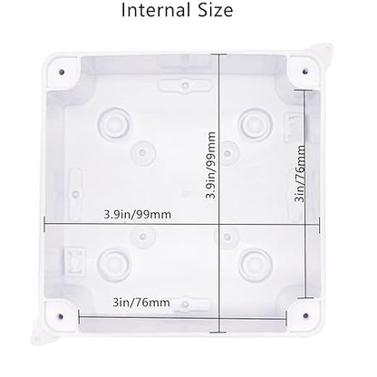 Junction Box, Reserved Holes Electrical Boxes Waterproof IP65 ABS Plastic - Image 5