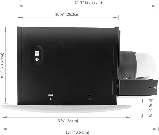 BV Bathroom Exhaust Fan 140CFM - Image 2