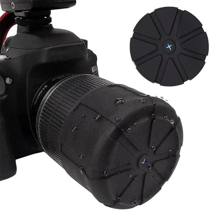 3Pcs Waterproof Silicone Universal Lens Cap Cover - Image 3