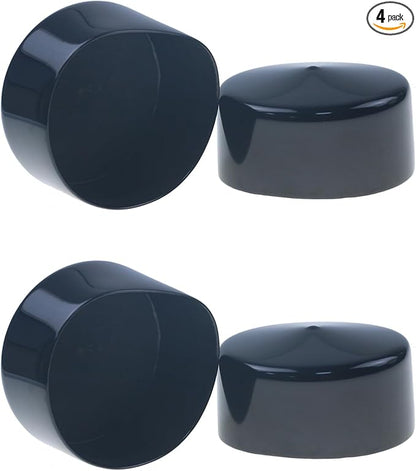 Acocony 2 3/4 Inch Rubber Cap Round 2.75 Inch Rubber End Caps PVC Flexible by Acocony