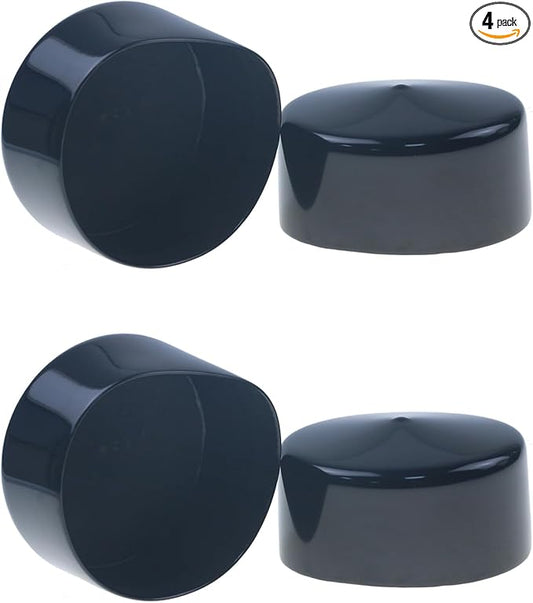 Acocony 2 3/4 Inch Rubber Cap Round 2.75 Inch Rubber End Caps PVC Flexible by Acocony