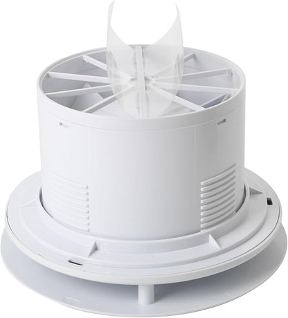 Bathroom Exhaust Fan, 6 inch Silent Ceiling and Wall Mount Ventilation Fan - Image 7