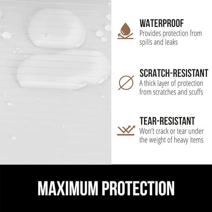 GORILLA GRIP DuraGuard Shelf Liner, 20x20 Non-Adhesive Cabinet Liners - Image 4
