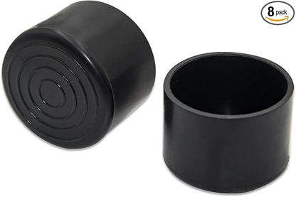 Flyshop 1-3/8", 35 mm, Patio Round Chair Leg Caps, Furniture Table Feet Covers by Flyshop