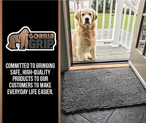 GORILLA GRIP SOAKSTOPPER Dog Door Mat, Machine Washable Rug Absorbent Doormat - Image 8