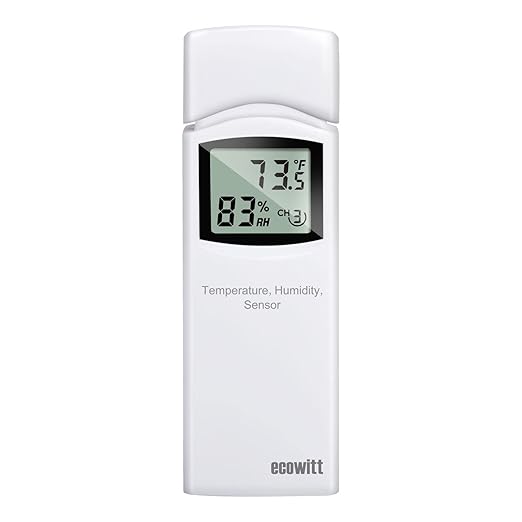 ECOWITT WN31 Wireless Multi-Channels Thermometer and Hygrometer Sensor by ECOWITT