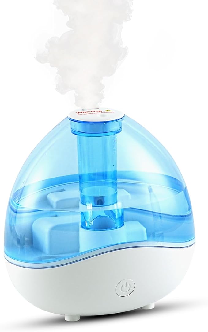 Cool Mist Humidifiers for Bedroom & Large Room Quiet Ultrasonic Air Humidifier by Unknown