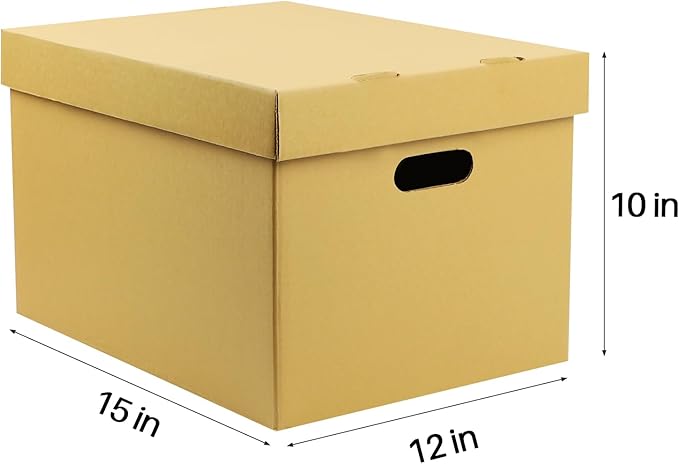 Lineco, Archival Storage Cartons, Ready-To-Assemble, - Image 2
