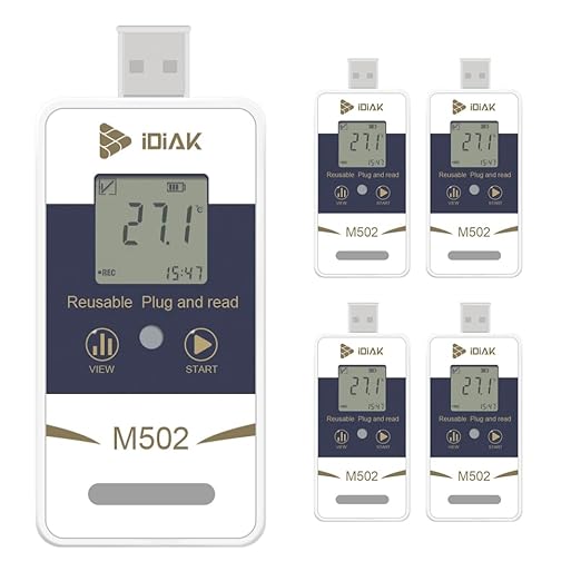 M502 Temperature Data Logger USB Temp/Humidity Recorder by Unknown