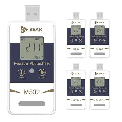 M502 Temperature Data Logger USB Temp/Humidity Recorder by Unknown