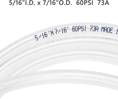 Eastrans 10ft x 5/16" ID Clear Vinyl Tubing, Flexible Hybrid PVC Tubing Hose - Image 3