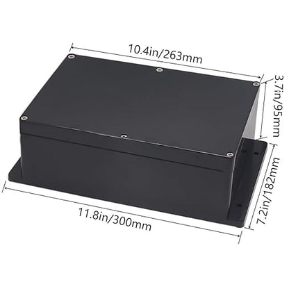 Zulkit Junction Box ABS Plastic Dustproof Waterproof IP65 Universal Electrical - Image 2
