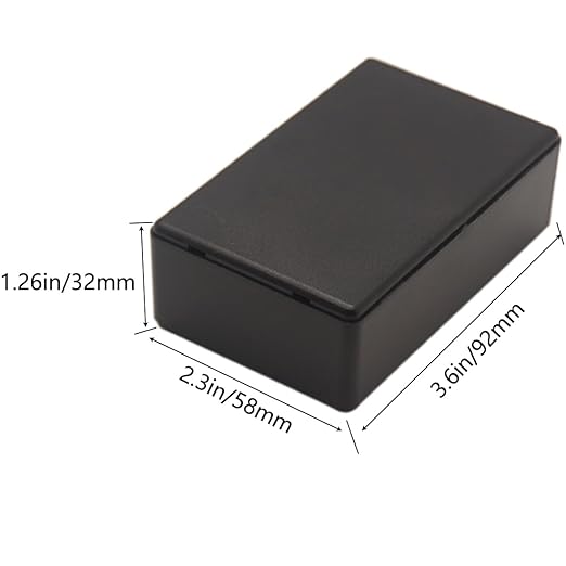 Zulkit 5Pcs Project Boxes ABS Plastic Electrical Project Case Power Junction - Image 2