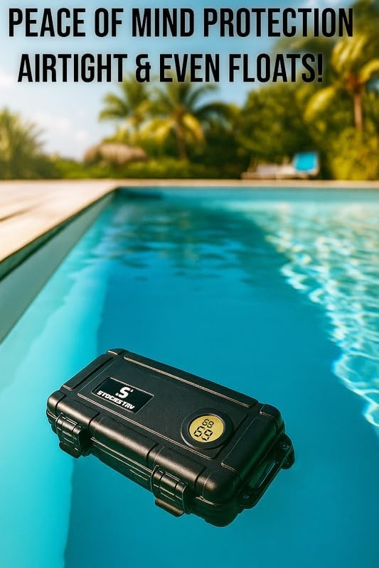 StogieStay Travel Humidor for Cigars – Digital Hygrometer, Airtight & - Image 6