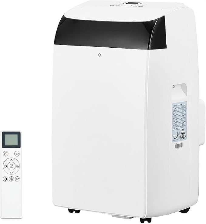14, 000 BTU Portable Air Conditioner Cools up to 750 Sq.Ft, 3-in-1 Quiet by MERXENG