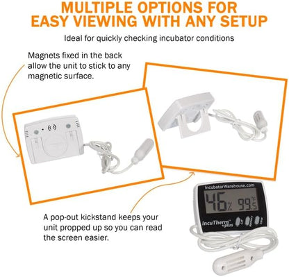 Incubator Warehouse IncuTherm™ Plus Digital Thermometer and Hygrometer - Image 6