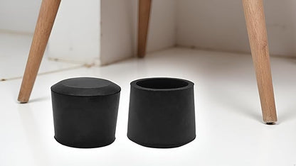 Flyshop 1-3/8", 35mm Round Chair Leg Caps, Furniture Table Feet Covers Floor - Image 4
