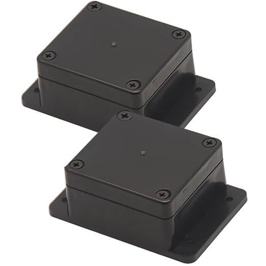 Zulkit Junction Box ABS Plastic Dustproof Waterproof IP65 Universal Electrical by Zulkit