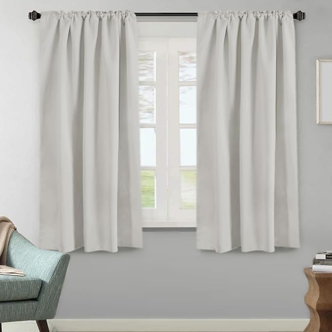 H.VERSAILTEX Blackout Curtains Thermal Insulated Window Treatment Panels Room - Image 2