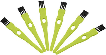 vipolish 20 Pcs 11CM/4.33 Inch Green Plastic Handle Mini Dust Removal Brush by Unknown