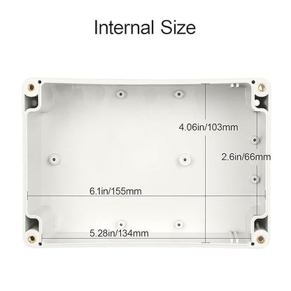 LeMotech Waterproof Dustproof IP65 ABS Plastic Junction Box Universal Electric - Image 5