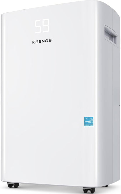 Kesnos 5, 000 Sq. Ft. Most Efficient Energy Star 2025 Dehumidifier by KESNOS