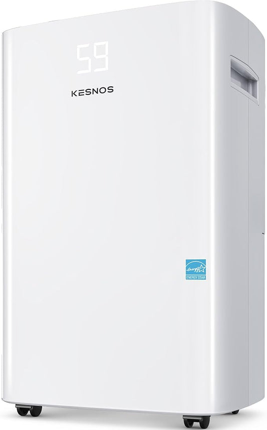 Kesnos 5, 000 Sq. Ft. Most Efficient Energy Star 2025 Dehumidifier by KESNOS